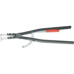 Pince à grands circlips intérieurs, modèle courbé, Dimensions : J 61, Ø d'alésage 252-400 mm, Long. 600 mm