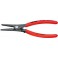 Pince de précision à circlips pour bagues extérieures, avec limitation d'ouverture réglable, Dimensions : A 0, Ø d'arbre 3-10 mm, Long. 140 mm