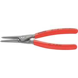 Pince de précision pour circlips extérieurs, becs droits, Dimensions : A 2, Ø d'arbre 19-60 mm, Long. 180 mm
