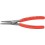 Pince de précision pour circlips extérieurs, becs droits, Dimensions : A 3, Ø d'arbre 40-100 mm, Long. 225 mm