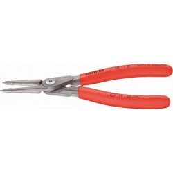 Pince de précision pour circlips intérieurs, becs droits, Dimensions : J 0, Ø d'alésage 8-13 mm, Long. 140 mm