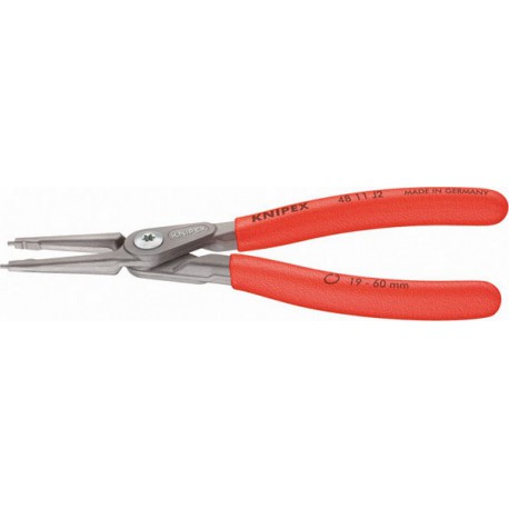 Pince de précision pour circlips intérieurs, becs droits, Dimensions : J 0, Ø d'alésage 8-13 mm, Long. 140 mm