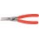 Pince de précision pour circlips intérieurs, becs droits, Dimensions : J 1, Ø d'alésage 12-25 mm, Long. 140 mm
