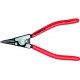 Pince pour anneaux de retenue, Dimensions : G 1, Ø d'arbre 4,0-7,0 mm, Long. 140 mm