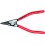 Pince pour anneaux de retenue, Dimensions : G 2, Ø d'arbre 5,0-13,0 mm, Long. 140 mm