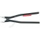 Pince pour grands circlips extérieurs, becs droits, Dimensions : A 6, Ø d'arbre 252-400 mm, Long. 570 mm