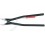 Pince pour grands circlips extérieurs, becs droits, Dimensions : A 6, Ø d'arbre 252-400 mm, Long. 570 mm