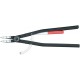 Pince pour grands circlips intérieurs, modèle droit, Dimensions : J 5, Ø d'alésage 122-300 mm, Long. 570 mm