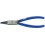 Pince pour circlips intérieurs, modèle droit, en acier au chrome vanadium, Dimensions : J 1, Ø d'alésage 12-25 mm, Long. 140 mm