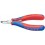 Pince coupante frontale électronique, Modèle : Mini-taillant à petite facette, tête coudée à 65°, Long. 120 mm