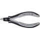 Pince coupante latérale de précision pour électronicien ESD, à biseau, Modèle à petite facette, tête ronde, Long. 125 mm