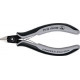 Pince coupante latérale de précision pour électronicien ESD, à biseau, Modèle à petite facette, tête pointue, Long. 125 mm