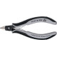 Pince coupante latérale de précision pour électronicien ESD, à biseau, Modèle à très petite facette, tête pointue, Long. 125 mm