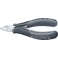 Pince coupante latérale d'électronicien ESD, Modèle à petite facette, tête pointue aplatie, Long. 115 mm