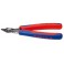 Pince coupante latérale d'électronicien Super Knips®, tête brunie, Modèle : Sans facette, Long. 125 mm