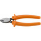 Coupe-câble KT 8, Long. : 165 mm, Ø de la capacité de coupe 8 mm, Section du conducteur 16 mm²