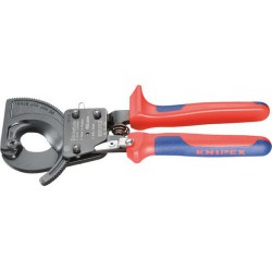 Coupe-câble, tête vernie, Long. : 280 mm, Ø de la capacité de coupe 52* mm, Section du conducteur 380 mm²