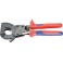 Coupe-câble, tête vernie, Long. : 320 mm, Ø de la capacité de coupe 60 mm, Section du conducteur 600 mm²