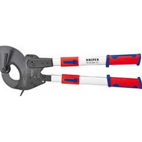 Coupe-câbles avec poignées télescopiques, Ø de la capacité de coupe : 60 mm, Section du conducteur 740 mm², Long. 630-830 mm