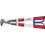 Coupe-câbles avec poignées télescopiques et cliquet, Ø de la capacité de coupe : 38 mm, Section du conducteur 280 mm², Long. 570-770 mm