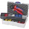 Jeu d'outils à sertir les cosses, Quantité : 1251 pièces, pour section de conducteur 0,5-10 mm²