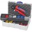 Jeu d'outils à sertir les cosses, Quantité : 1251 pièces, pour section de conducteur 0,5-10 mm²