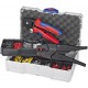Jeu d'outils à sertir les cosses, Quantité : 1252 pièces, pour section de conducteur 0,5-10 mm²