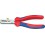 Pince à dénuder, tête polie, poignées à gaine en plastique, en acier spécial pour outils, Long. : 160 mm
