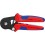 Pince à sertir les cosses, Section du conducteur : 0,08-10 mm², Type -, Utilisation Cosses avec et sans collerette plastique, Long. : 180 mm