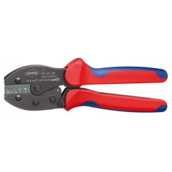 Pince à sertir les cosses, Section du conducteur : 0,25-6 mm², Type PerciForce®, Utilisation Cosses avec et sans collerette plastique, Long. : 220 mm