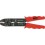 Pince à sertir pour cosses de câble et connecteurs à fiches, section du conducteur de 0,5 à 6 mm², Utilisation : Cosses de câbles isolées, Long. 220 mm