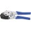 Pince à sertir pour cosses de câbles et connecteurs à fiches avec dispositif de blocage forcé, Section du conducteur : 0,5-6 mm²