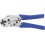 Pince à sertir pour cosses de câbles et connecteurs à fiches avec dispositif de blocage forcé, Section du conducteur : 0,5-6 mm²