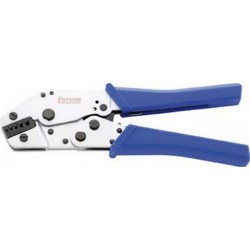 Pince à sertir pour cosses, section du conducteur de 0,5 à 6mm², Long. : 205 mm