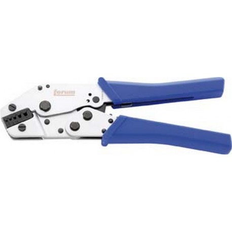 Pince à sertir pour cosses, section du conducteur de 0,5 à 6mm², Long. : 205 mm