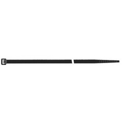Colliers noir UV 100x2,5mm 100 pièces SapiSelco 1 PCS