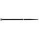 Colliers noir UV 360x7,5mm 100 pièces SapiSelco 1 PCS