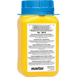 Réservoir pour lames usageés martor 1 PCS