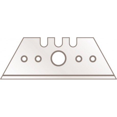Couteau de sécurité SECUNORM MIZAR/SECUPRO PROFI LIGHT, Désignation : Lame de rechange standard, paquet de 10, Dimensions 53 x 19 x 0,63 mm