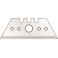 Couteau de sécurité SECUNORM MIZAR/SECUPRO PROFI LIGHT, Désignation : Lame de rechange standard, paquet de 10, Dimensions 53 x 19 x 0,63 mm