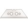 Couteau de sécurité SECUPRO MEGASAFE/SECUPRO MAXISAFE, Désignation : Lame de rechange inoxydable, paquet de 10, Dimensions 60 x 19 x 0,63 mm
