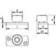 HELM 459 PL Butée plastique sur plat