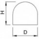 KWS 8804 Support extrémité cone FP our Ø 35 mm, 31 mm hoch