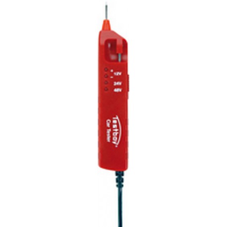 Testeur de tension Car Tester, Affichage : LED