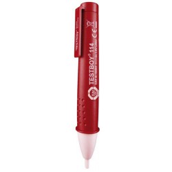 Testeur de tension Testboy 114, Long. totale : 160 mm, Plage de tension V/AC 12-1000