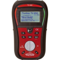 Testeur d'installation Testboy TV 450, Protection contre la surtension : CAT III 600 V/CAT IV 300 V