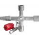 Clé d'armoire de distribution Profi Key Profi Key S+B 1 PCS
