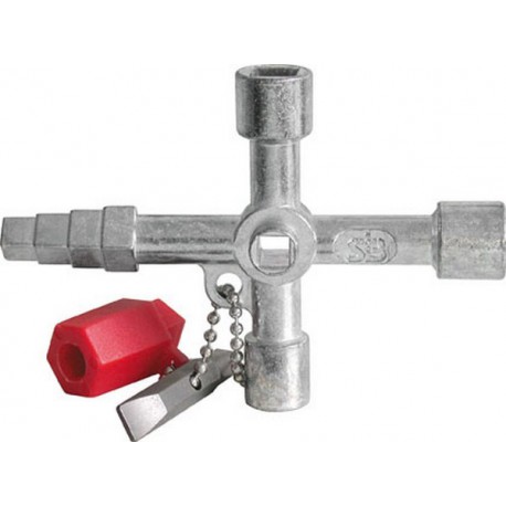 Clé d'armoire de distribution Profi Key Profi Key S+B 1 PCS