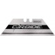 Lame de rechange pour couteau universel, Modèle : Lame trapézoïdale en carbure, Dimensions 62 x 0,60 x 19 mm