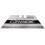 Lame de rechange pour couteau universel, Modèle : Lame trapézoïdale en carbure, Dimensions 62 x 0,60 x 19 mm
